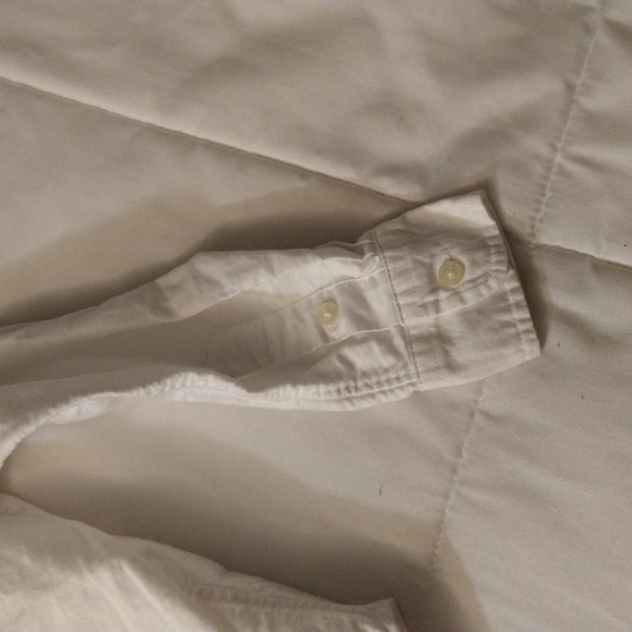 Size 3T toddler Chaps white long sleeve button-down shirt - Picture 10 of 13